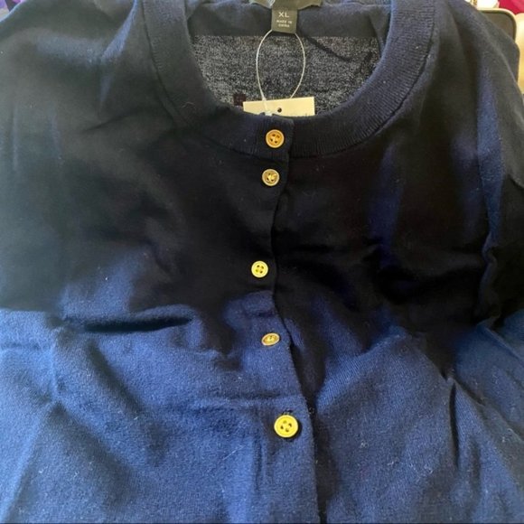 NWT J. Crew Front Button Knit Cardigan XL - Picture 5 of 5